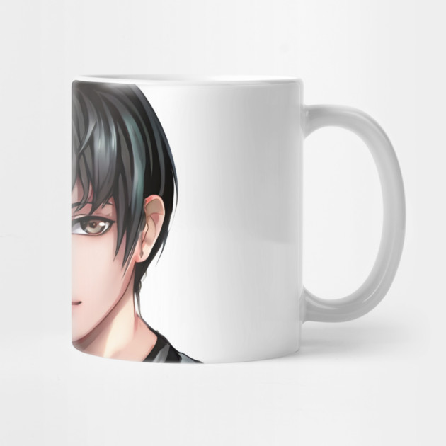 Grey Hair Anime Boy by animegirlnft