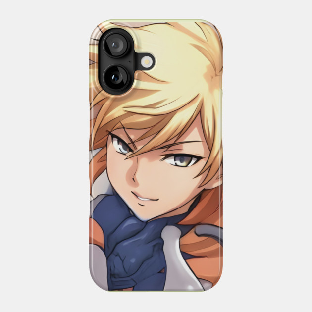 Blonde Hair Anime Boy Phone Case by animegirlnft