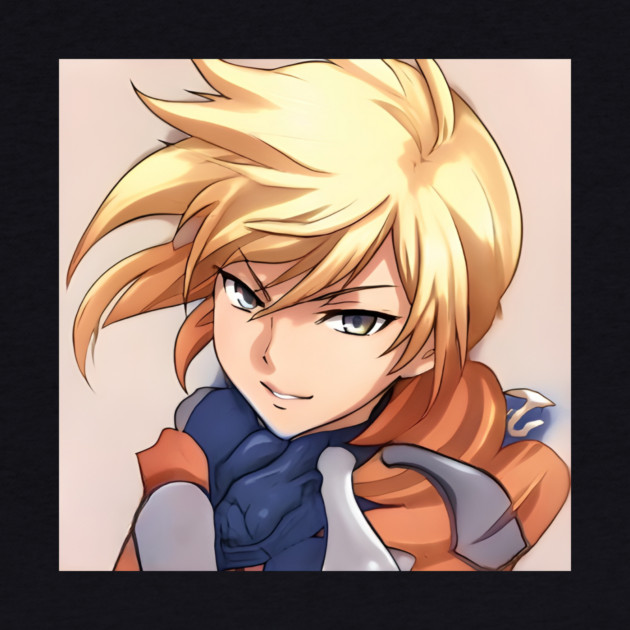 Blonde Hair Anime Boy by animegirlnft