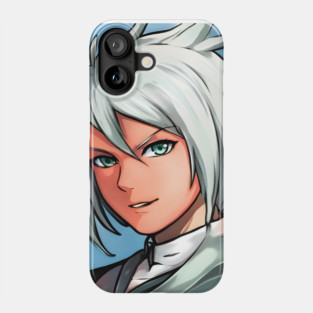 White Hair Anime Girl Phone Case