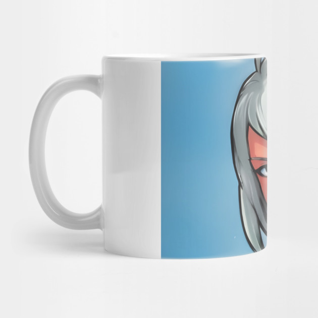 White Hair Anime Girl by animegirlnft