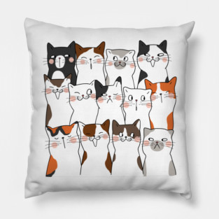 cats and kittens Pillow