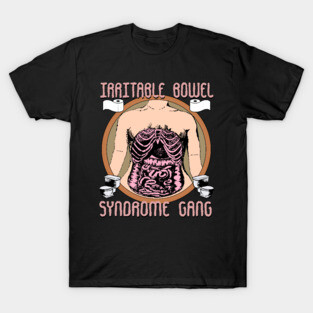 Irritable Bowel Syndrome Gang (IBS) (version 2) T-Shirt