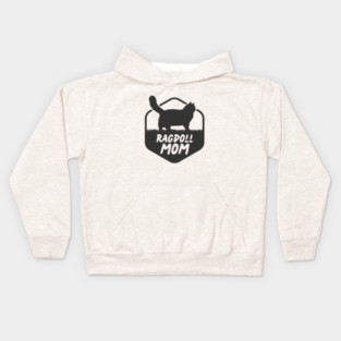 Ragdoll Cat Mom Gift Kids Hoodie