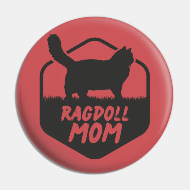 Ragdoll Cat Mom Gift Pin by The WYLD Tribe