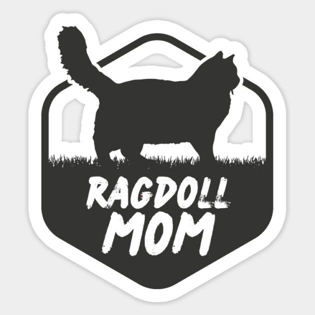 Ragdoll Cat Mom Gift Magnet by The WYLD Tribe