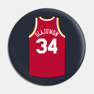 Hakeem Olajuwon Houston Jersey Qiangy Pin