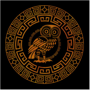 Athenian Owl Posters and Art