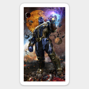 Thanos the Mad Titan Sticker