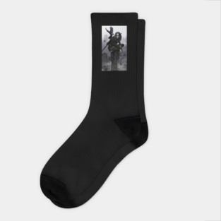 The Crow Socks
