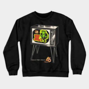Ghost Host Theatre Horror Movie WBFF Baltimore Crewneck Sweatshirt
