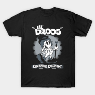 Lil Droog - Rubberhose Vintage Cartoon Cult Movie T-Shirt