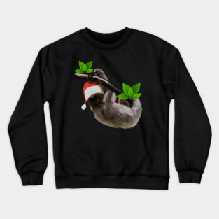 Funny Soth, Xmas Santa Hat, Christmas Animal Crewneck Sweatshirt
