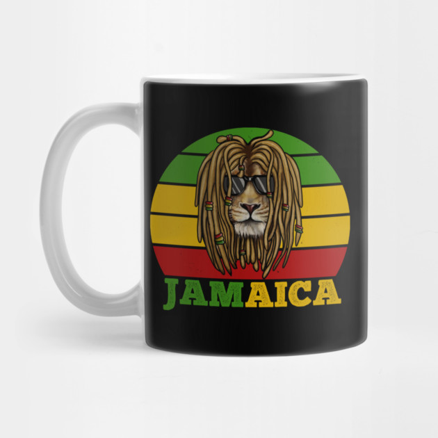 Jamaica Rasta, African Lion, Jamaican by logiamerch