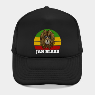 Jah Bless, Jamaica, Rasta African Lion Hat