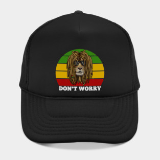 Don't Worry, Jamaica, Rasta African Lion Hat