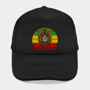 Jah Bless, Jamaica, Rasta African Lion Hat