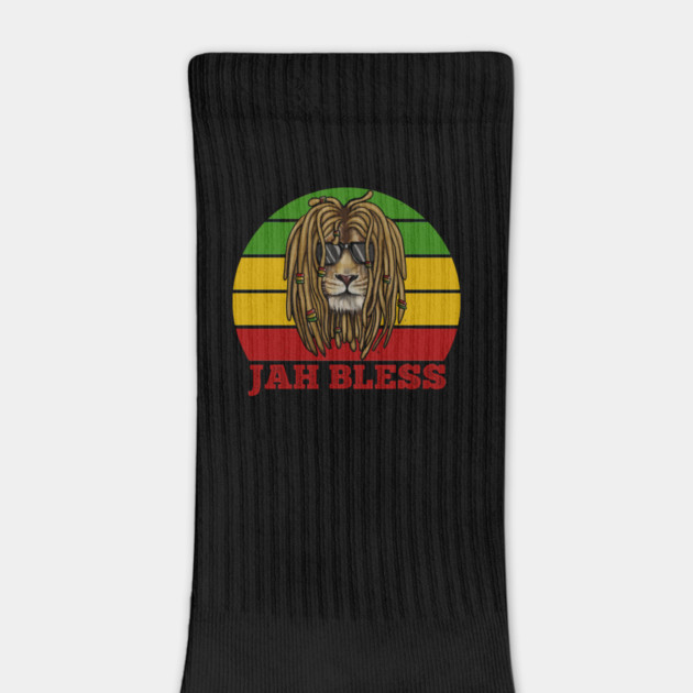 Jah Bless, Jamaica, Rasta African Lion by logiamerch