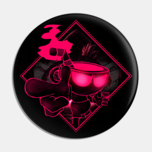 FNF CUPHEAD INDIE CROSS NIGHTMARE Cuphead remaster art Pin