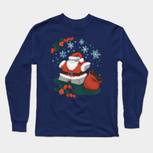 Santa Meeple Long Sleeve T-Shirt