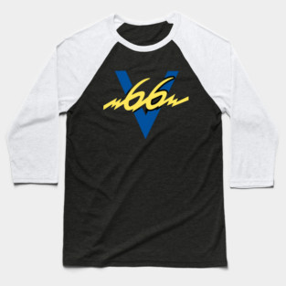 V66 Channel Logo Baseball T-Shirt