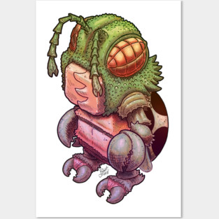 B Movie Monster Bug Posters and Art