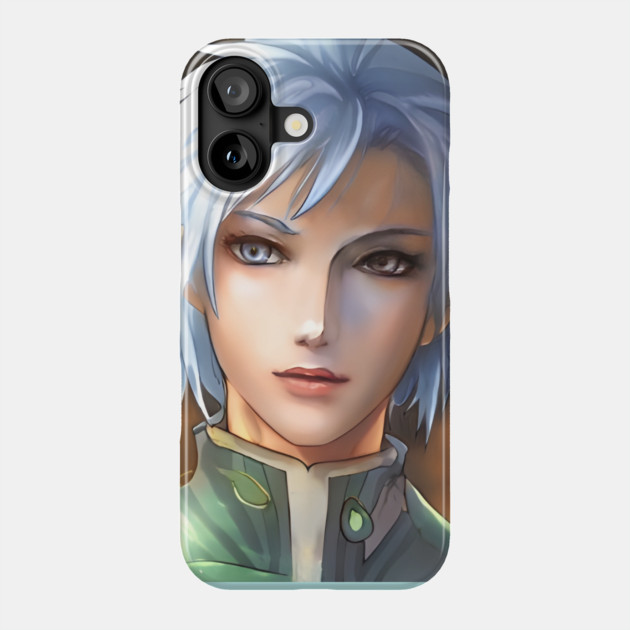 White Hair Anime Boy Phone Case by animegirlnft