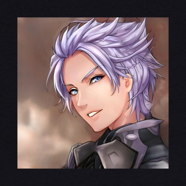 Purple Hair Anime Boy by animegirlnft