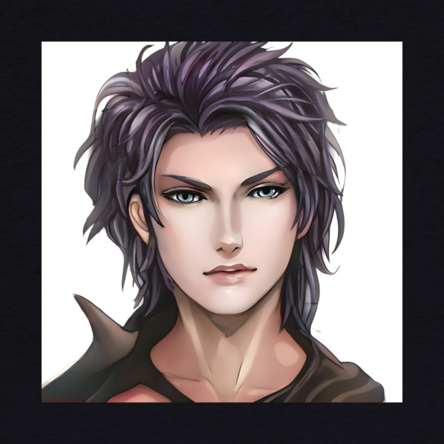 Brown Hair Anime Boy by animegirlnft