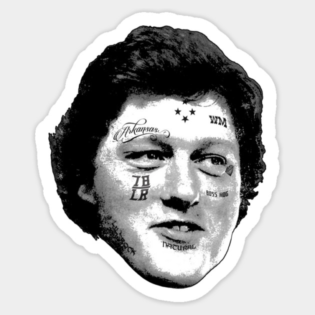 Clintat Sticker by rt-shirts
