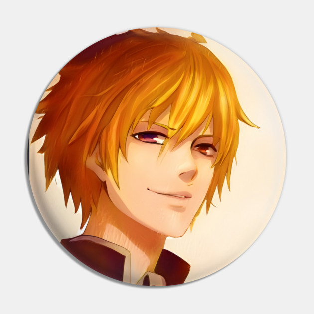Blonde Hair Anime Boy Pin by animegirlnft