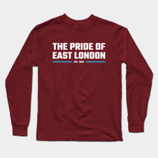 The Pride of East London Long Sleeve T-Shirt