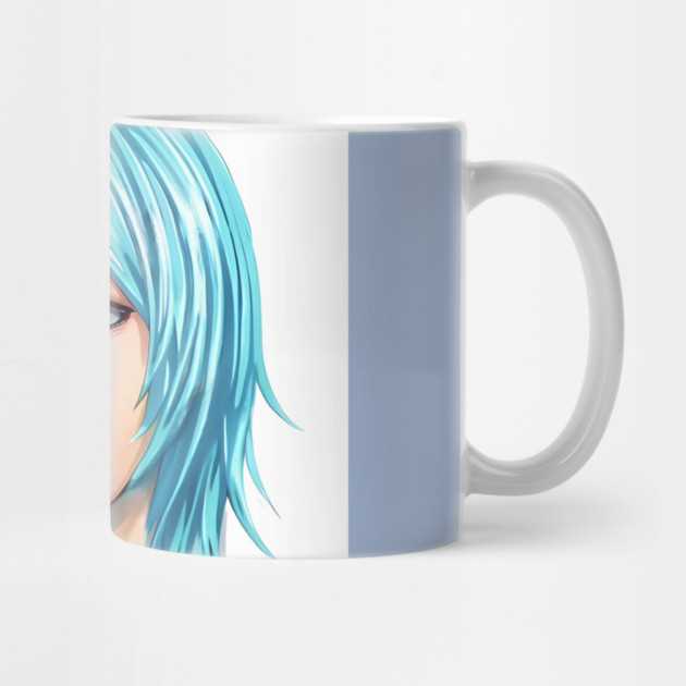 Blue Hair Anime Girl by animegirlnft