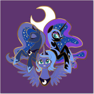 Luna Trio Posters and Art