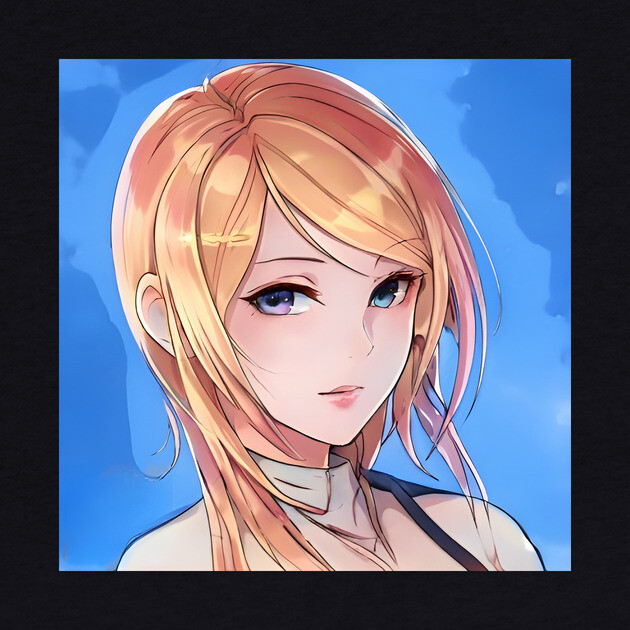 Brown Hair Anime Girl by animegirlnft