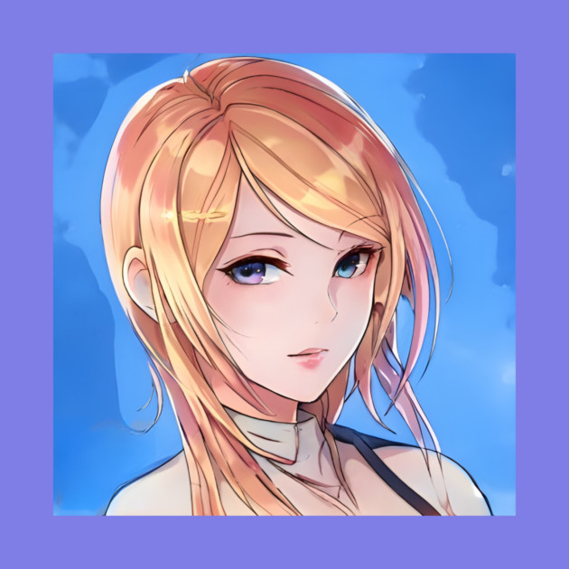 Brown Hair Anime Girl by animegirlnft