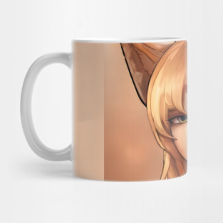 Red Hair Anime Girl Mug