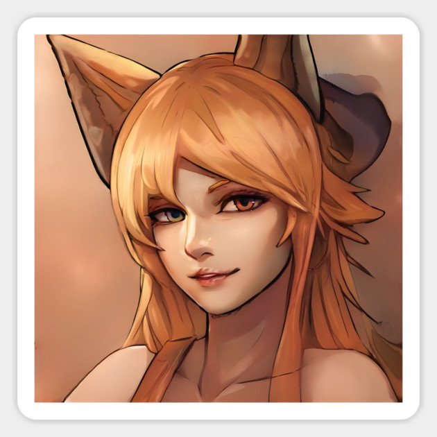 Red Hair Anime Girl Sticker by animegirlnft