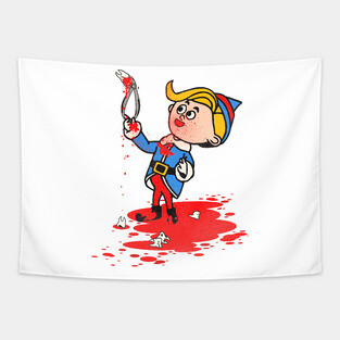 Hermey the Elf Tooth Extraction Specialist Tapestry