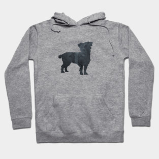 Cairn Terrier Silhouette Art Hoodie