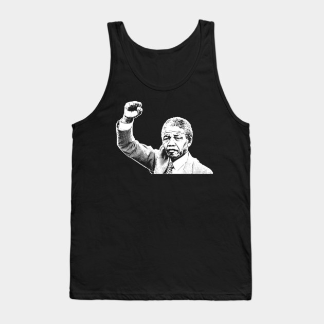 Nelson Mandela Tank Top by UrbanLifeApparel