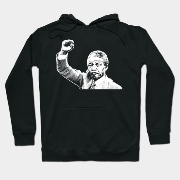 Nelson Mandela Hoodie by UrbanLifeApparel