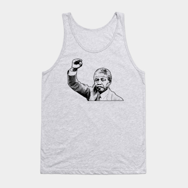 Nelson Mandela Tank Top by UrbanLifeApparel