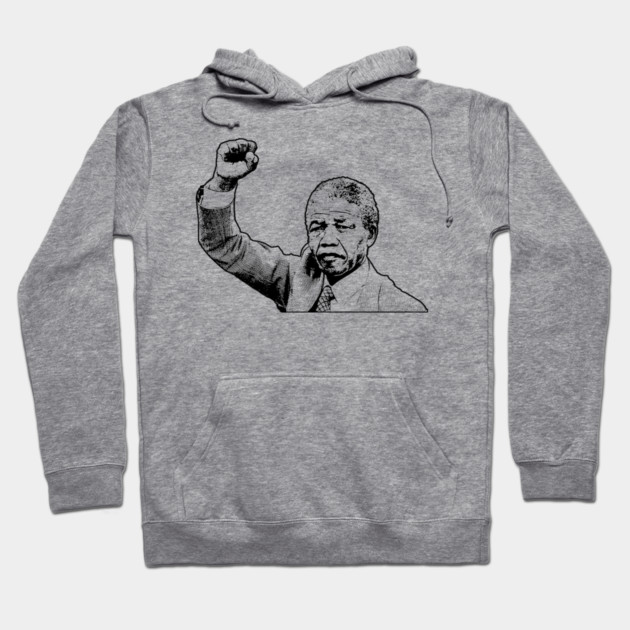 Nelson Mandela Hoodie by UrbanLifeApparel