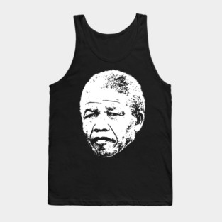 Nelson Mandela head Tank Top