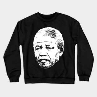 Nelson Mandela head Crewneck Sweatshirt