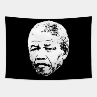 Nelson Mandela head Tapestry