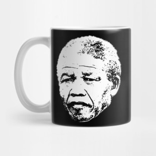 Nelson Mandela head Mug