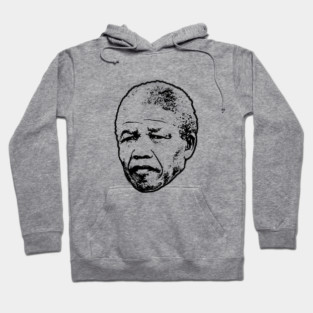 Nelson Mandela head Hoodie