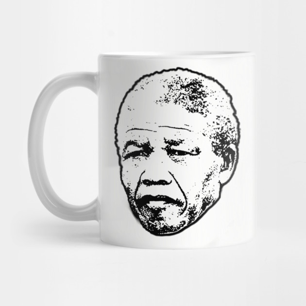 Nelson Mandela head by UrbanLifeApparel